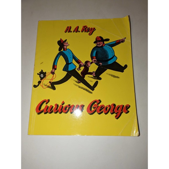 Lot of 11 Vintage 1950 - 2002 Curious George PB Books Rare Collectible - Picture 8 of 14